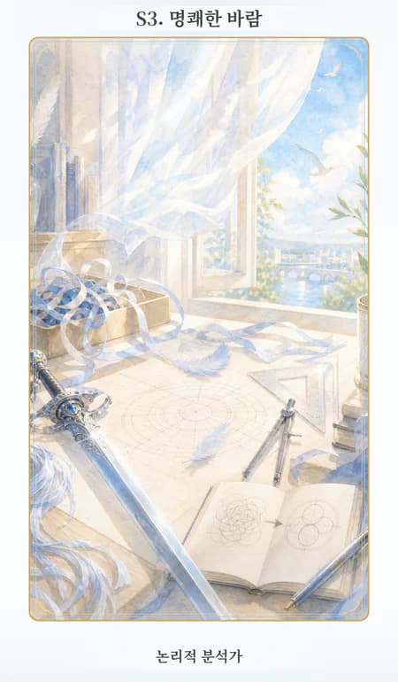 S3 검 · Sword 명쾌한 바람 카드
