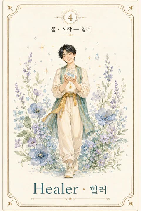 4번 Healer · 힐러 관계 자본 카드